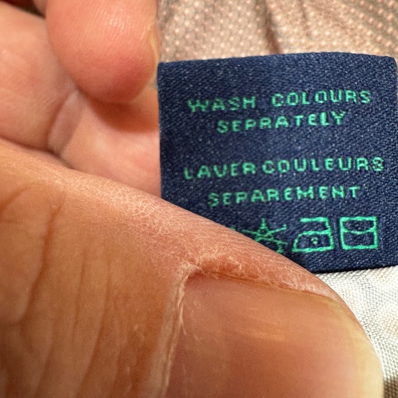 Julian Lennon Button Down Shirt Mens Size XL Micro Dots 4-Flex Business - Picture 5 of 9